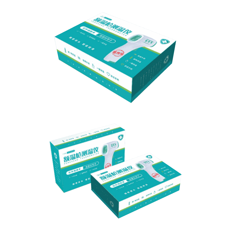 Hullámos hőmérsékletű pisztolycsomagoló dobozok