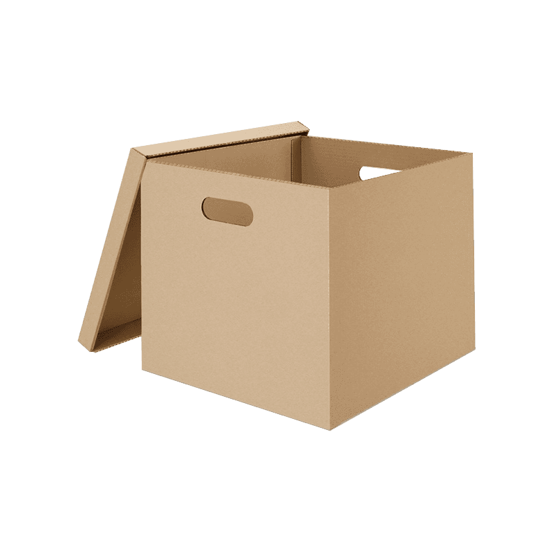 Hullámkarton különféle tárolódobozok