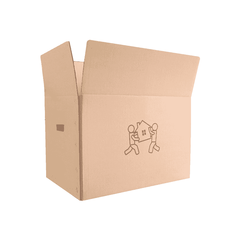 Hullámkarton szállítódobozok mozgatása