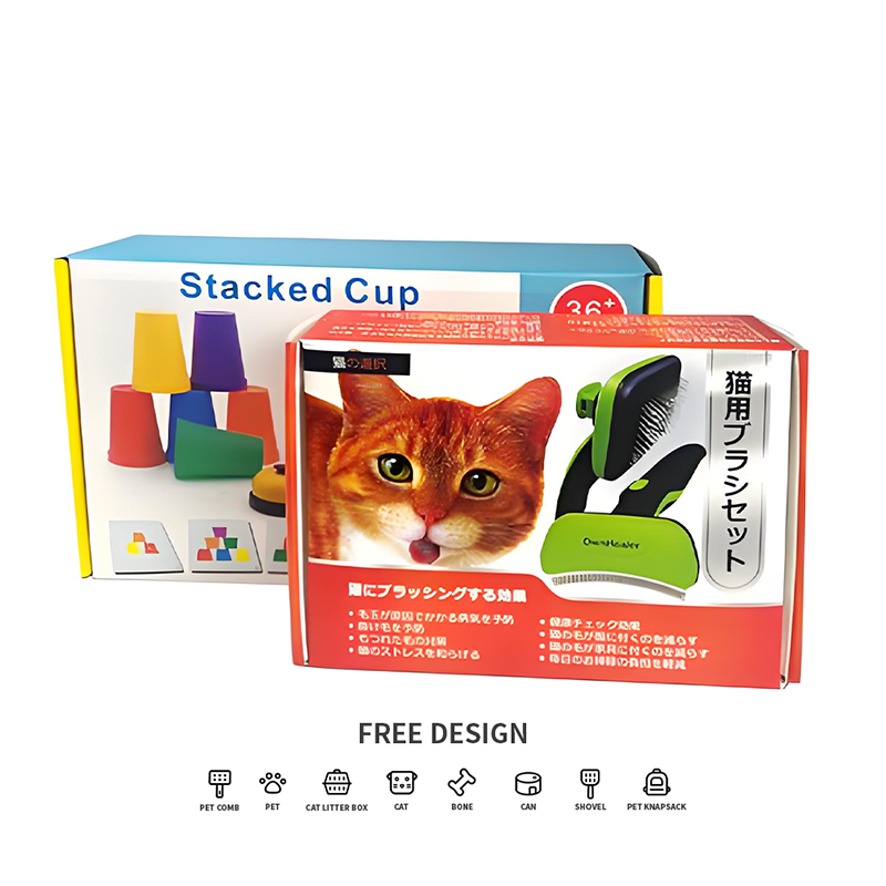 Hullámkarton kisállat-szerszámcsomagoló dobozok