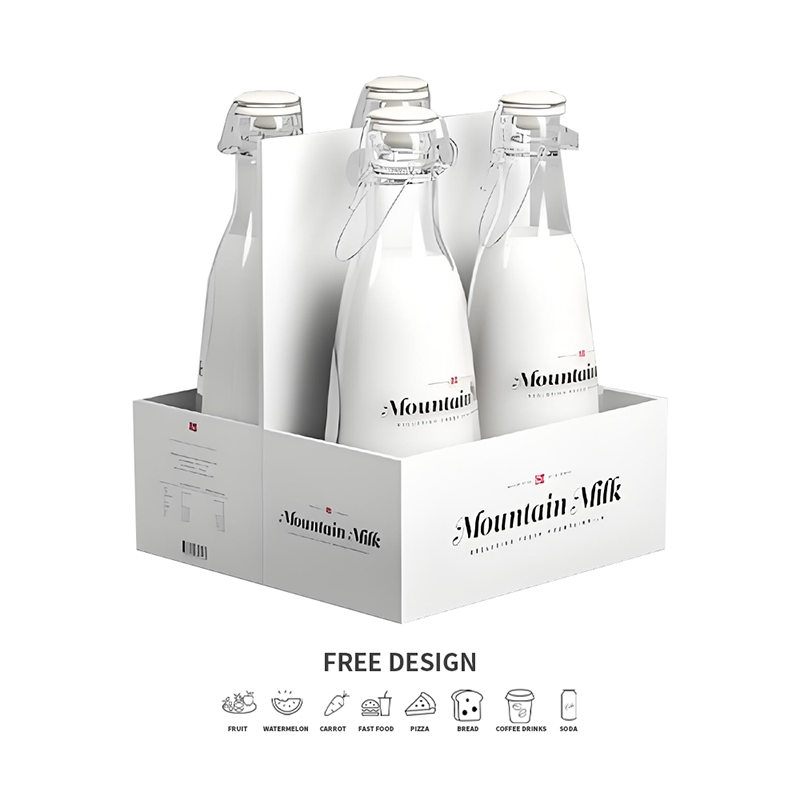 Hullámkarton tejcsomagoló dobozok