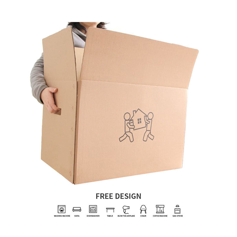 Hullámkarton mozgó kartondobozok