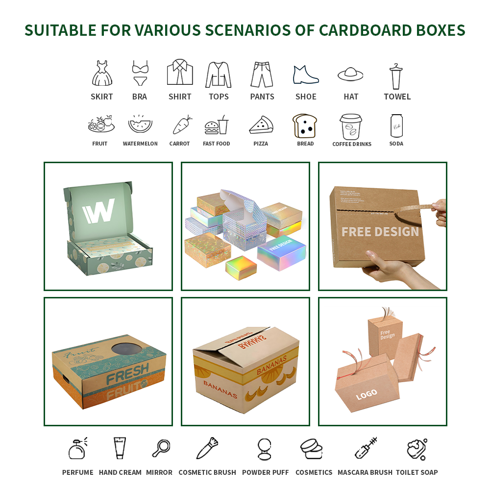 Egyedi hullámkarton leveleződobozok