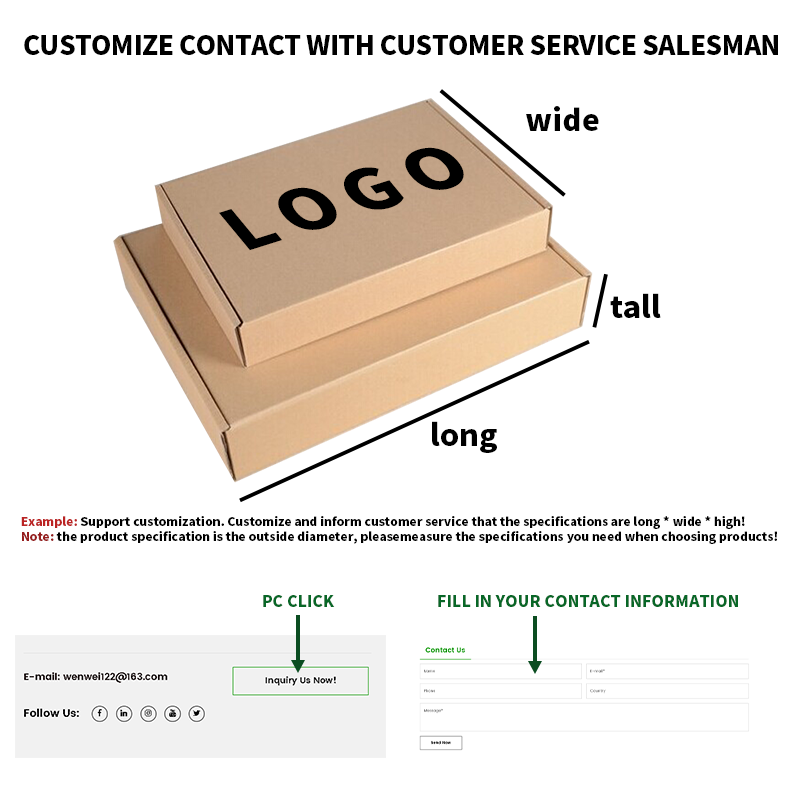 Egyedi hullámkarton leveleződobozok