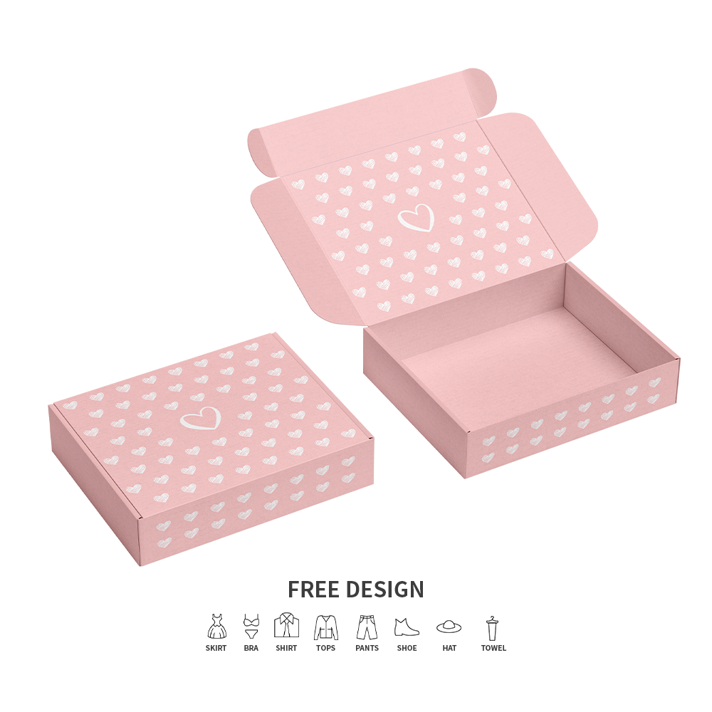 Csomagok és táskák Hullámpapír csomagolódobozok